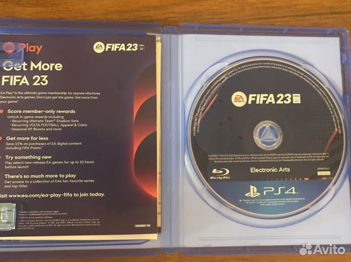 Fifa 23 ps4 диск