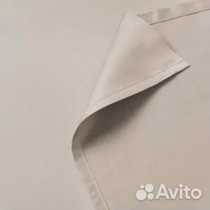 Простыня IKEA Nattjasmin 240x260 см, светло-бежевы