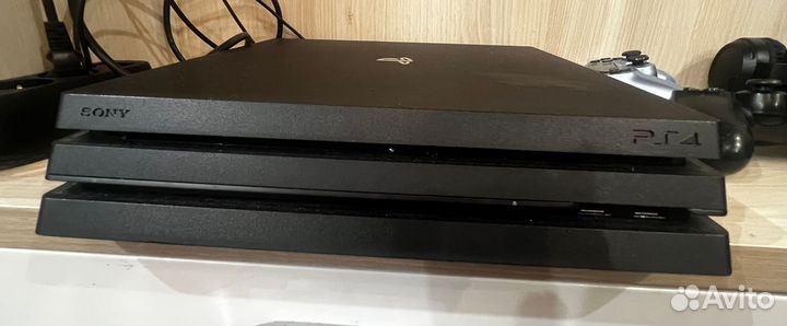 Sony playstation 4 ps4 pro 1tb с играми