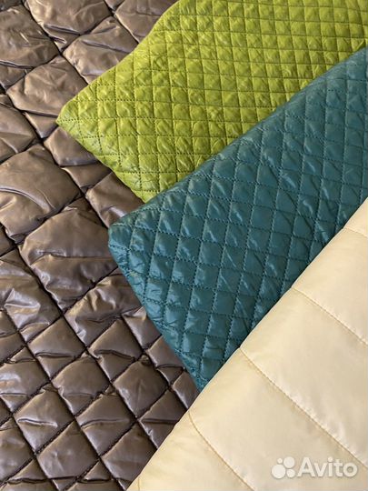 Стеганная ткань отрезы и рулоны