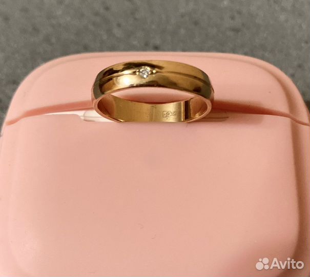 Кольцо обручальное 583