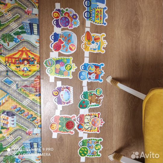 Набор для обучения чтению цифры и буквы