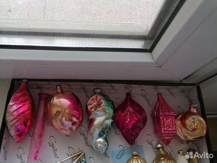 Елочные игрушки советские СССР