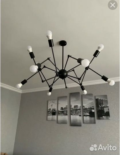 Люстра Краб