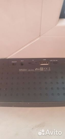 Блютуз колонка ginzzu gm-875b