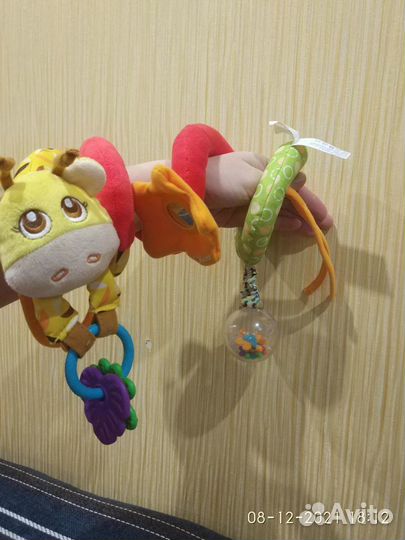 Игрушка на коляску Жираф