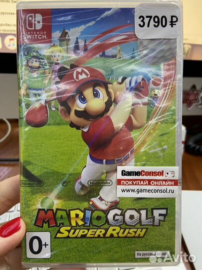Mario Golf: Super Rush (русс) для Nintendo Switch