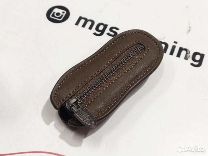 Чехол для ключа Porsche старого образца коричневый