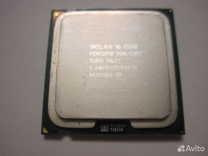 Процессор Intel Pentium Dual-Core E5300
