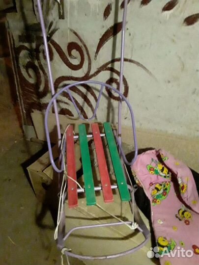 Санки зимние для детей