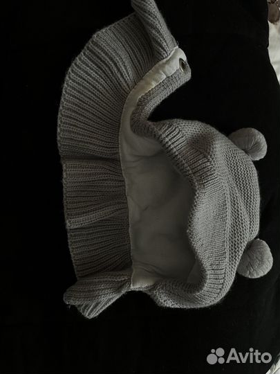 Шапка шлем детская