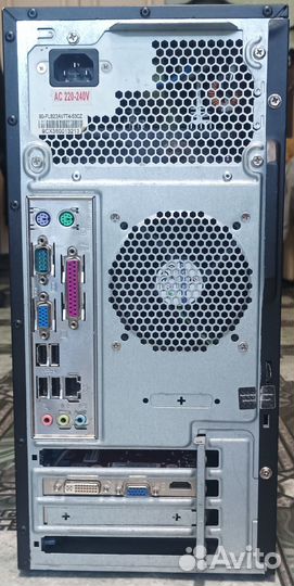 Компьютер с монитором, Core2Quad Q9400,4Gb,GTS250