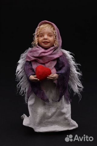 Ватные елочные игрушки, Ангел любви