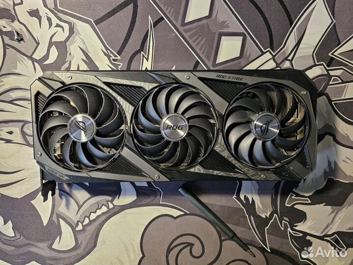 Видеокарта asus ROG Strix GeForce RTX 3080 10GB