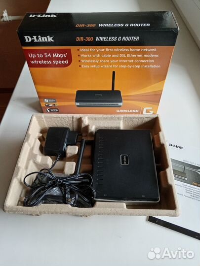 Wi-Fi роутер D-Link DIR-300