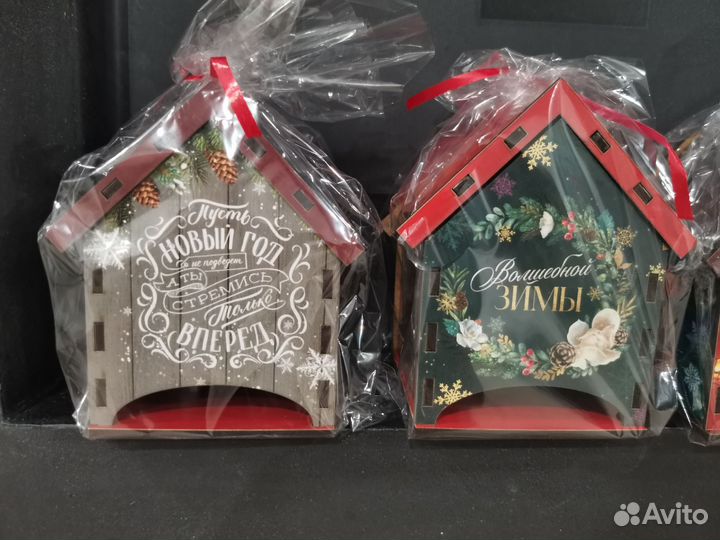 Чайный домик новогодний подарок