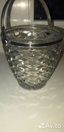 Хрустальная конфетница СССР