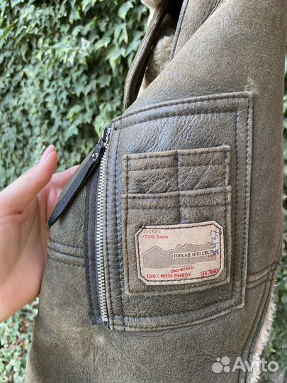 Мужская дубленка diesel