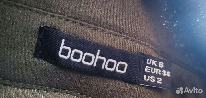 Платье рубашка boohoo