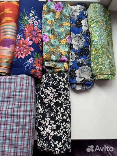 Отрезы тканей синтепон СССР и современные