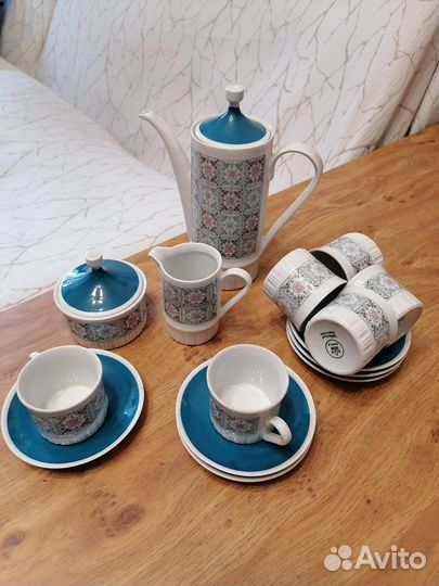 Кофейный сервиз на 6 персон