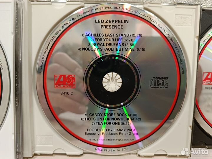 CD LED Zeppelin 3 диска