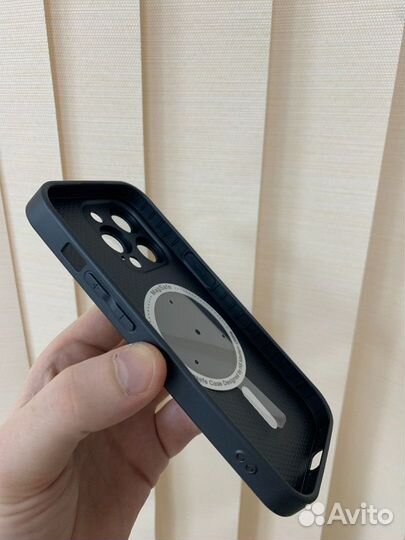 Чехол стеклянный Magsafe iPhone 14 Pro