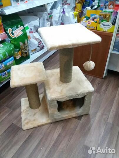 Домик когтеточка для кошки