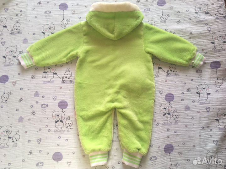Комбинезон новый тепленький 62