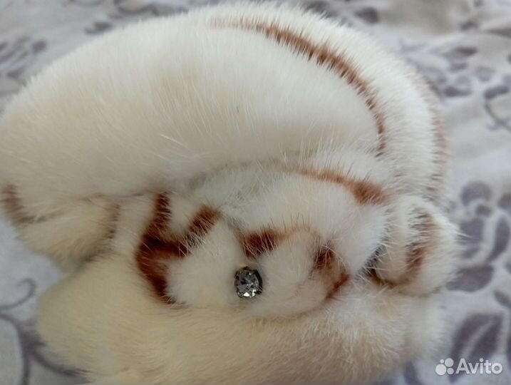 Шапка норковая женская