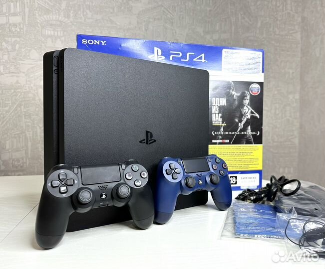 Sony playstation 4 slim 1tb как новая