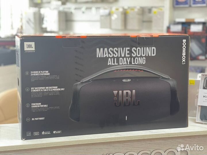 Колонка jbl boombox 3 / гарантия