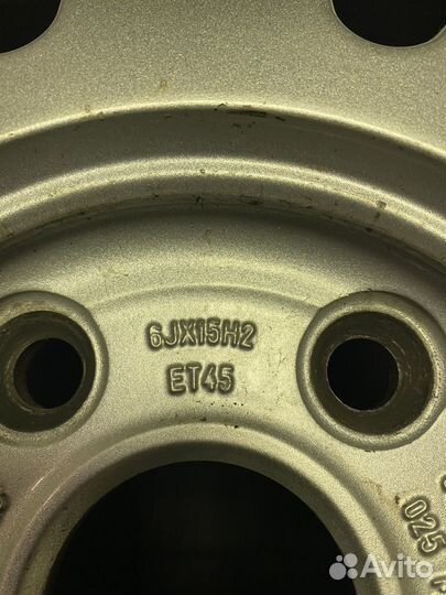 Диски литые audi 100 r15