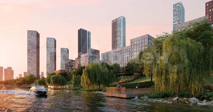 1-к. квартира, 40 м², 44/52 эт.