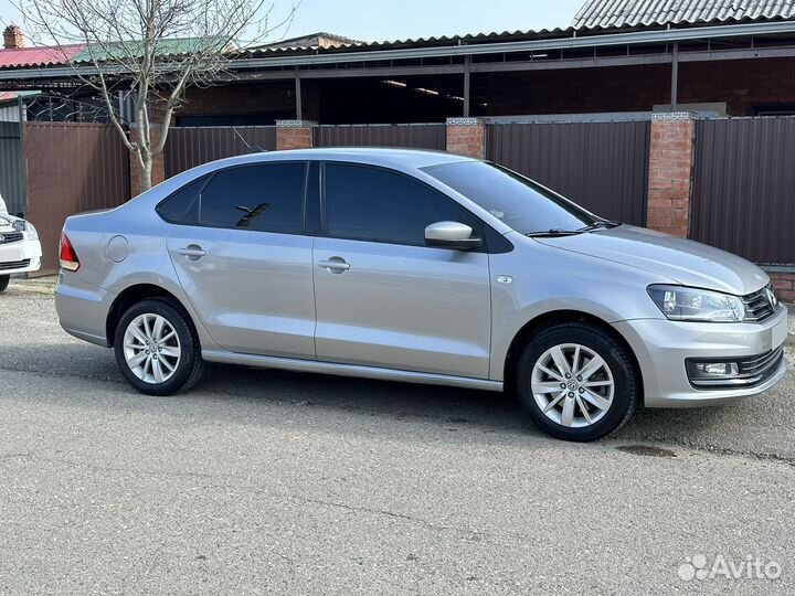 Volkswagen Polo 1.6 AT, 2017, 105 500 км