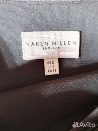 Karen millen юбка чёрная р. 42