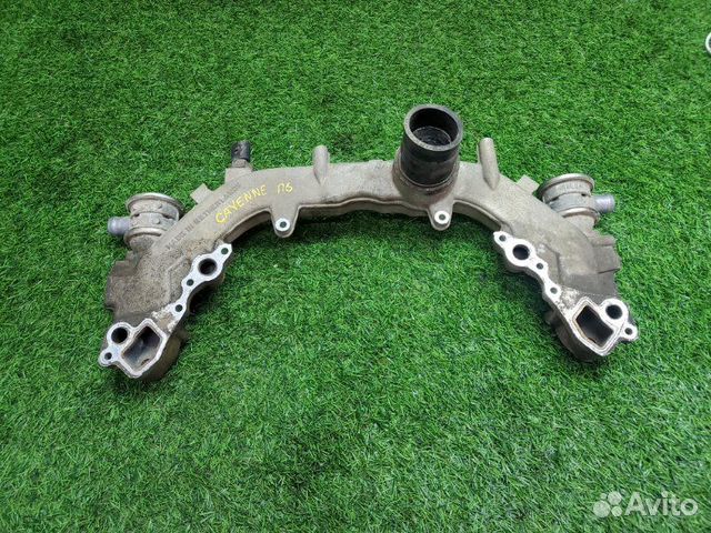 Фланец охлаждающей жидкости Porsche Cayenne 955