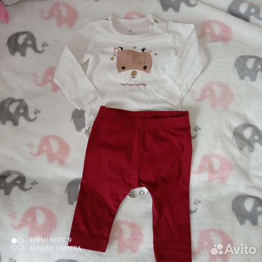 Детские вещи пакетом для девочек 74 80