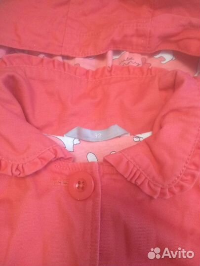 Плащ для девочки