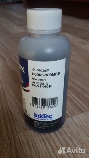 Чернила InkTec для принтера HP