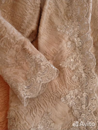 Дизайнерская шубка из свакары