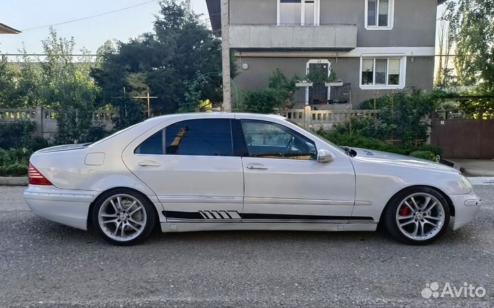 Mercedes-Benz S-класс 3.2 AT, 1999, 300 000 км