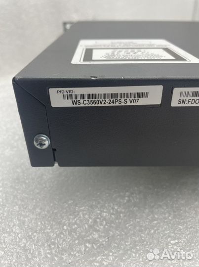 Коммутатор Cisco Catalyst WS-C3560V2-24PS-S