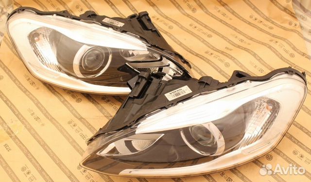 Volvo XC60 FL рест 13-17 фары пара BI-xenon