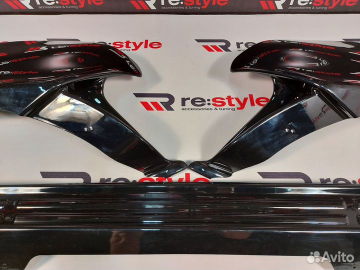 Губа задняя Toyota Land Cruiser Prado 150 3м с18г