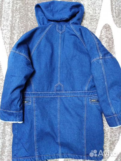 Джинсовая куртка 90 года в идеальном сохранер48-50