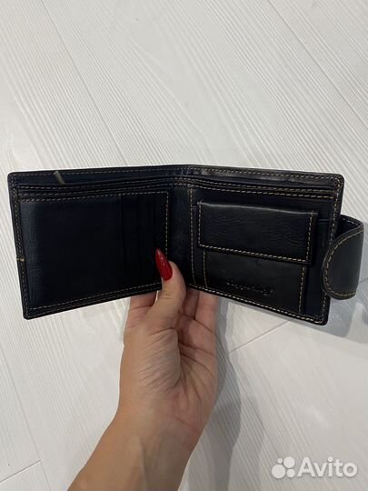 Кошелек steppe wolf кожаный