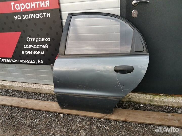 Дверь задняя левая в сборе (ZAZ Lanos)