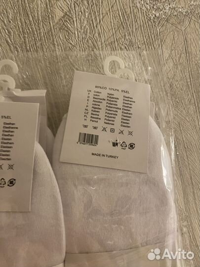 10 пар хлопковых носков