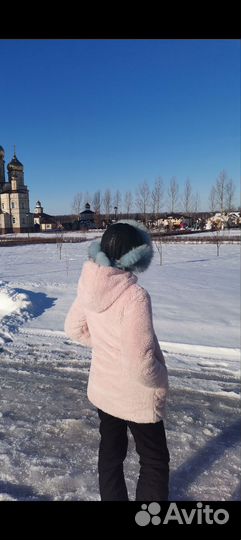 Шубка для девочки 140